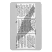 Edgar Allan Poe The Raven Magnet (Vertikal)