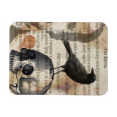 Edgar Allan Poe The Raven Magnet (Horizontal)