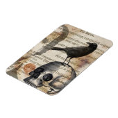 Edgar Allan Poe The Raven Magnet (Linke Seite)