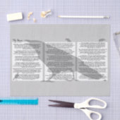 Edgar Allan Poe The Raven Seidenpapier (Handwerk)