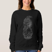 Edgar Allan Poe The Raven Sweatshirt (Vorderseite)