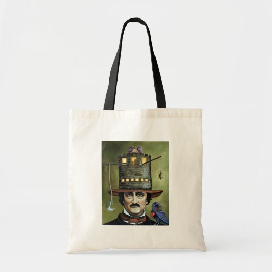 Edgar Allan Poe Tragetasche (Vorne)