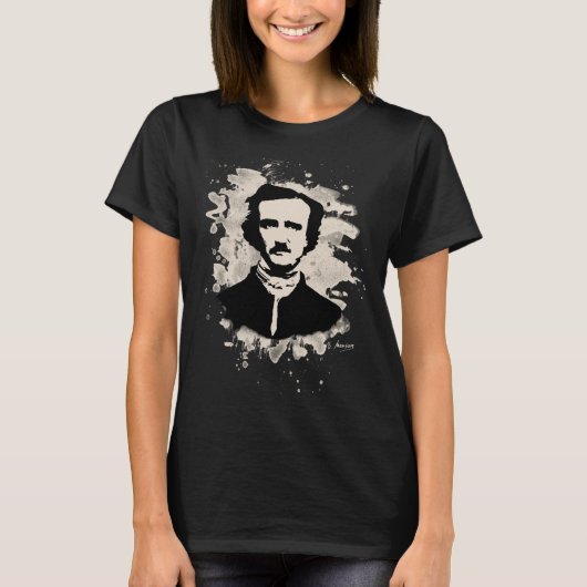 Edgar Allan Poe Tribute T-Shirt (Vorderseite)