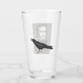 Edgar Allan Poe und der Raven Glas (Vorderseite)
