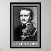 Edgar Allan Poe und Raven Poster (Vorne)