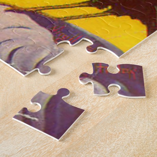 Edgar Allan Poe und Raven Pulp Magazine Cover Puzzle (Seite)