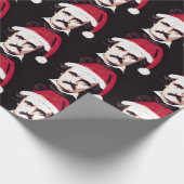 Edgar Allan Poe Weihnachtswrapping Paper Geschenkpapier (Ecke)