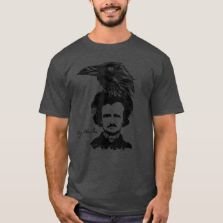 Edgar Allan Poehe Raven Dichter Gothic Horror Gesc T-Shirt