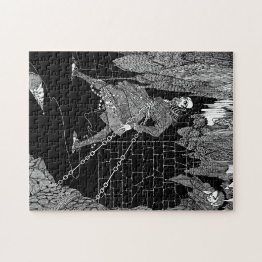 Edgar Allan Poe's Cask of Puzzle (Horizontal)