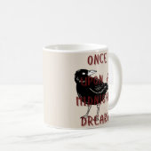 Edgar Allan Poes Die Raven-Tasse Kaffeetasse (VorderseiteRechts)