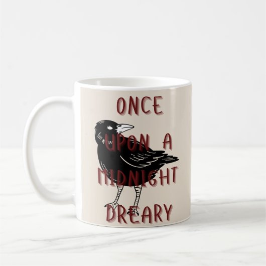 Edgar Allan Poes Die Raven-Tasse Kaffeetasse (Links)