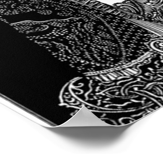 Edgar Allan Poes Ligeia Poster (Ecke)