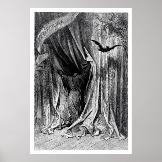 Edgar Allan Poe's Raven - Nevermore Poster (Vorne)
