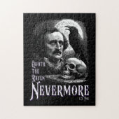 Edgar Allan Poes Raven Nevermore Puzzle (Vertikal)