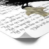 Edgar Allan Poe's The Raven Poster (Ecke)