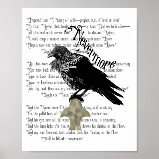 Edgar Allan Poe's The Raven Poster (Vorne)