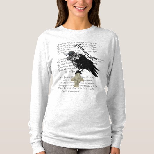 Edgar Allan Poe's The Raven T-Shirt (Vorderseite)