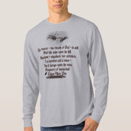 Edgar Allan Poes Zitat T-Shirt