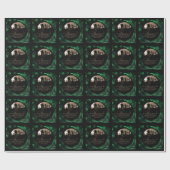 Edgar Allan Pop Geschenkpapier (Flach)