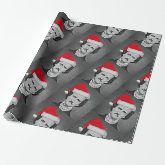 Edgar Allan Pop Santa Geschenkpapier (Ungerollt)