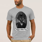 Edgar Allen Mops T-Shirt (Vorderseite)