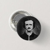 Edgar Allen poe Button (Vorne & Hinten)