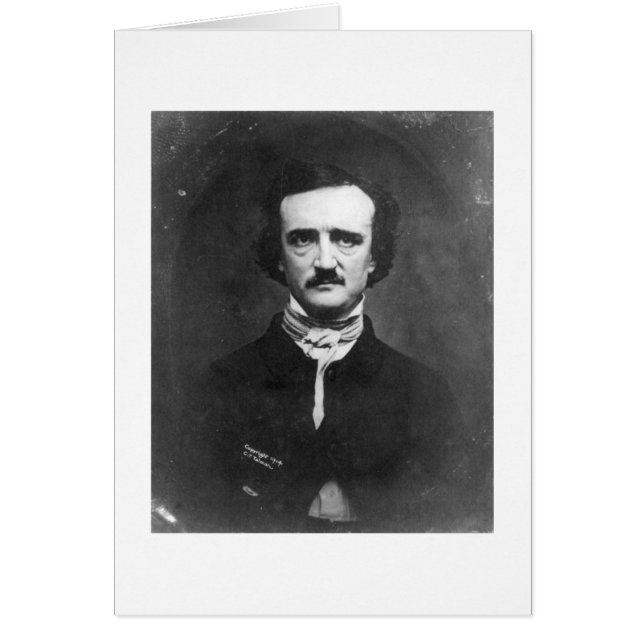 Edgar Allen Poe Card (Vorne)