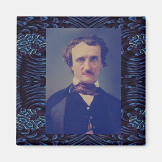 Edgar Allen Poe Foto Magnet