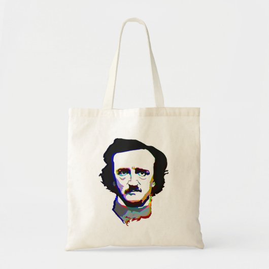 Edgar Allen Poe (geflochten) Tragetasche (Vorne)