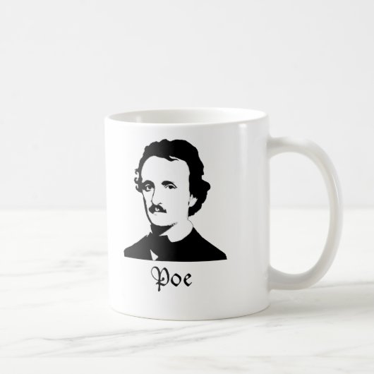 Edgar Allen Poe Kaffeetasse (Rechts)