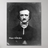 Edgar Allen Poe Poster 10 x 7,5 (Vorne)