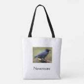Edgar Allen Poe Raven Nevermore Tasche (Rückseite)