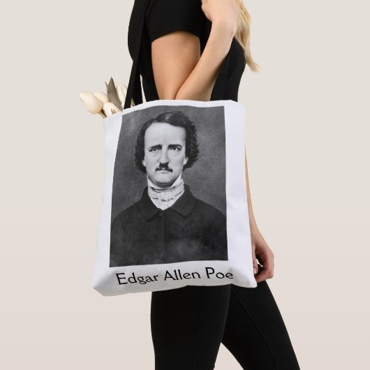Edgar Allen Poe Raven Nevermore Tasche (Von Nahem)