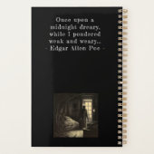 Edgar Allen Poe Raven Planner Planer (Rückseite)