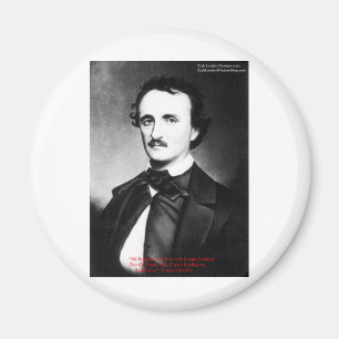 Edgar Allen Poe "Religion ist Weisheit Zitat Gesch Magnet