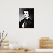 Edgar Allen Poe "Religion ist Weisheit Zitat Gesch Poster (Küche)