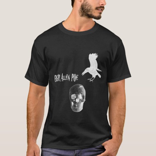 Edgar Allen Poe T-Shirt (Vorderseite)