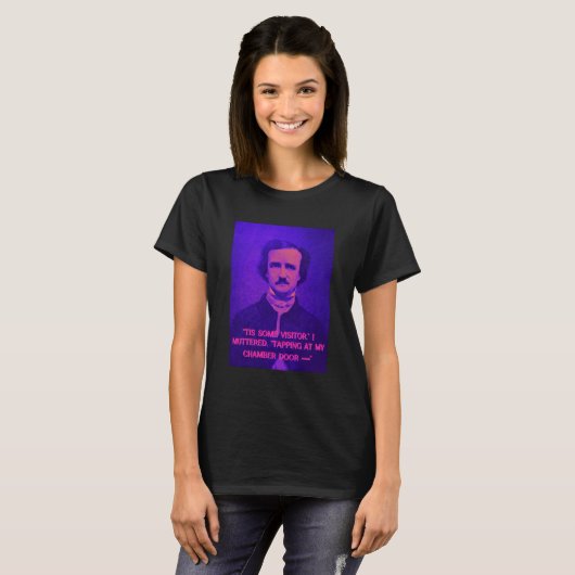 Edgar Allen Poe T Shirt (Vorne ganz)