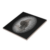 Edgar Allen Poe "The Raven" Halloween Gedicht Voge Fliese (Seite)