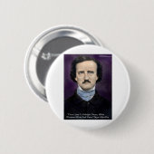 Edgar Allen Poe "The Raven" - Preisgeschenke und K Button (Vorne & Hinten)