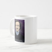 Edgar Allen Poe "The Raven" - Preisgeschenke und K Kaffeetasse (Vorderseite Links)
