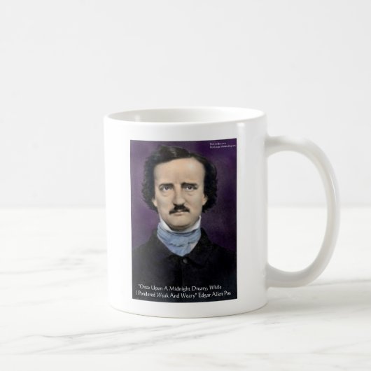 Edgar Allen Poe "The Raven" - Preisgeschenke und K Kaffeetasse (Rechts)