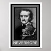Edgar Allen Poe und Raven Poster (Vorne)