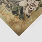 Edgar Allen Poe Viktorianisch Halloween Collage Seidenpapier (Ausschnitt)