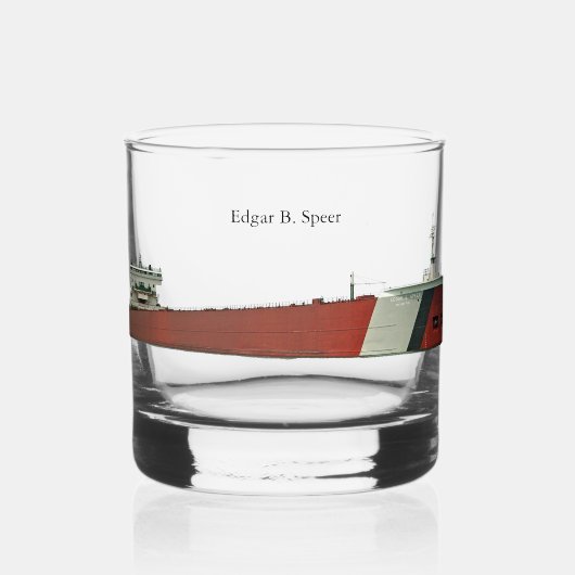 Edgar B. Speer glass Whiskyglas (Vorderseite)
