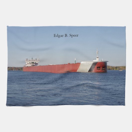 Edgar B. Speer Küchentuch (Horizontal)