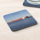 Edgar B. Speer Kunststoff-Untersetzer Getränkeuntersetzer (Linke Seite)