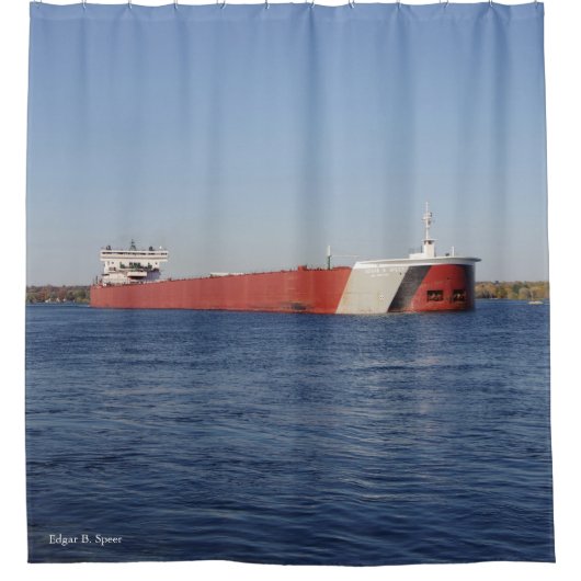 Edgar B. Speer Shower Vorhang (Vorderseite)