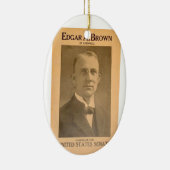 Edgar Brown Keramik Ornament (Rechts)