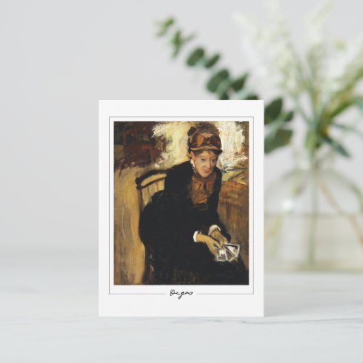 Edgar Degas #11 - Fine Art Postcard Postkarte (Stehend Vorderseite)